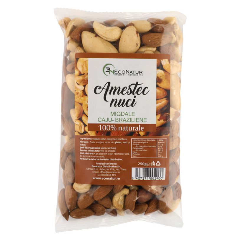 Amestec 3 nuci 250G Econatur