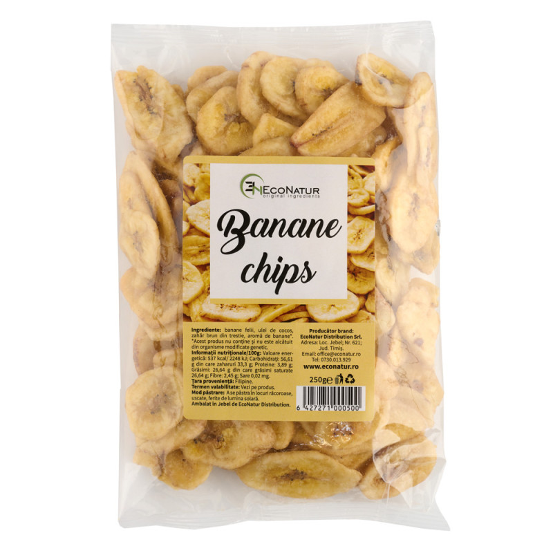 Banane chips 250g Econatur