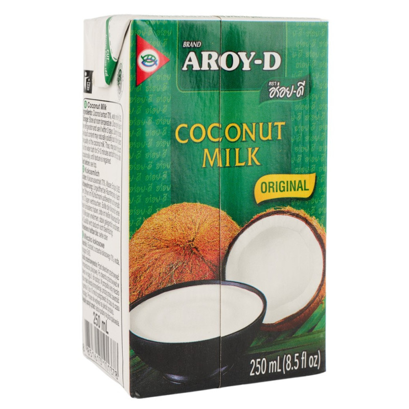 BAUTURA de cocos (UHT) 70% Cocos 250ml Aroy-D