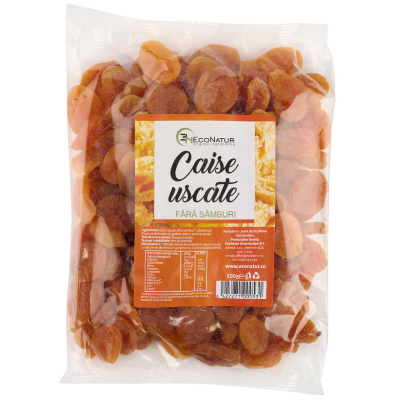 Caise uscate 500G EcoNatur