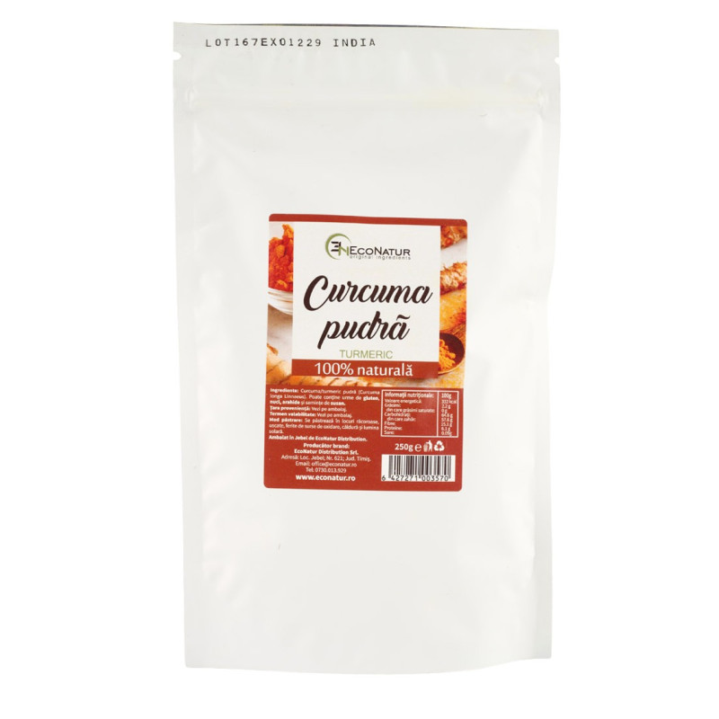 Curcuma pudra 250g Econatur Curcuma pudra 250g Econatur