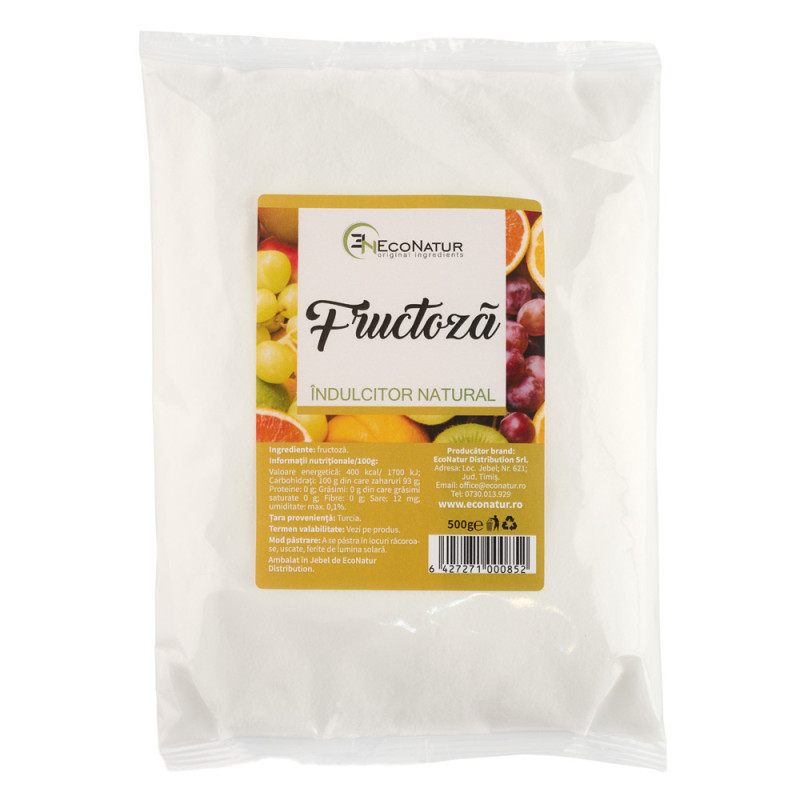 Fructoză 500g EcoNatur