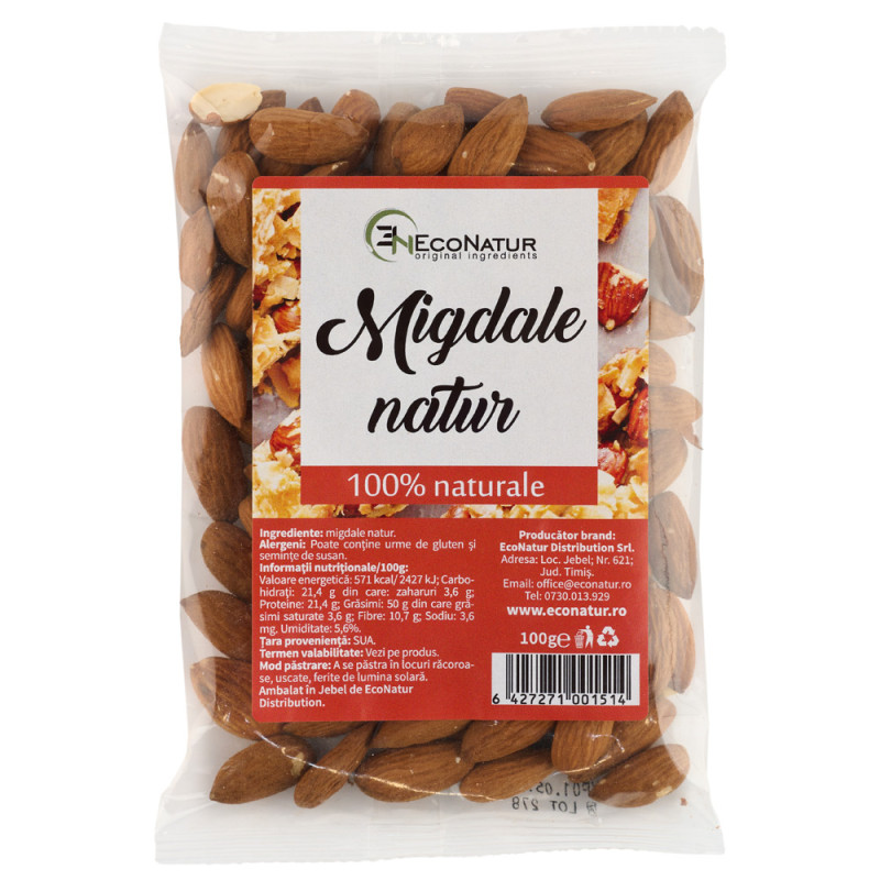 Migdale natur 100G EcoNatur