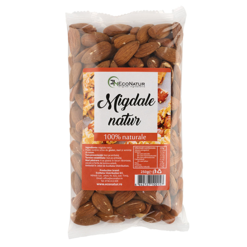 Migdale natur crude 250g EcoNatur