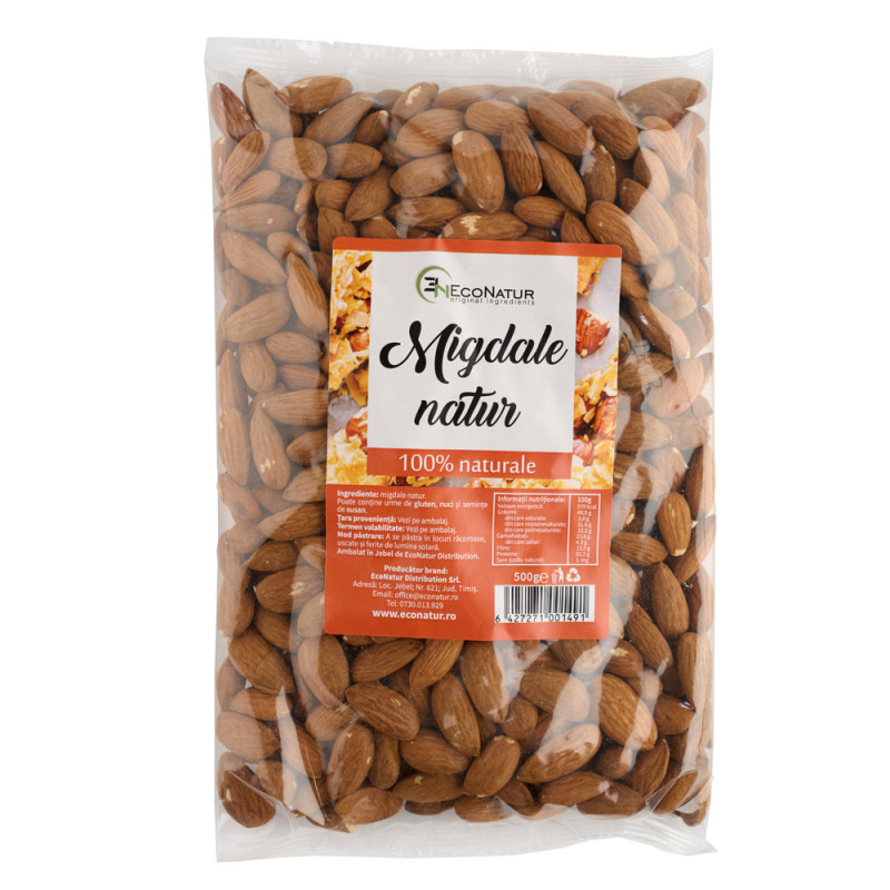 Migdale natur 500G EcoNatur