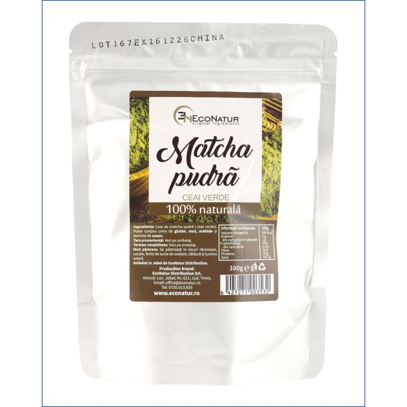 Matcha pudra 100g Econatur