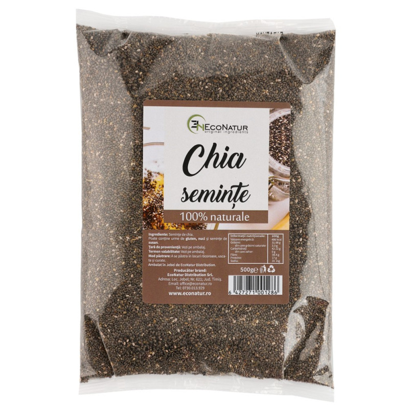 Seminte chia 500G EcoNatur