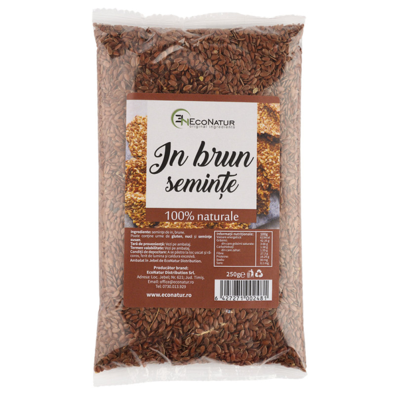 Seminte in brun 250g Econatur