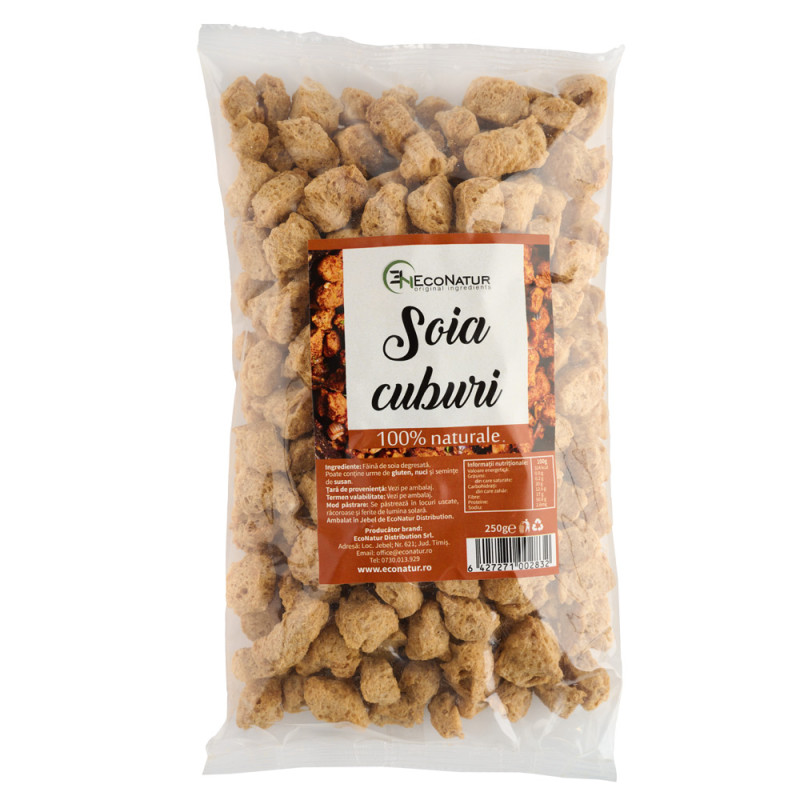 Soia cuburi 250g EcoNatur