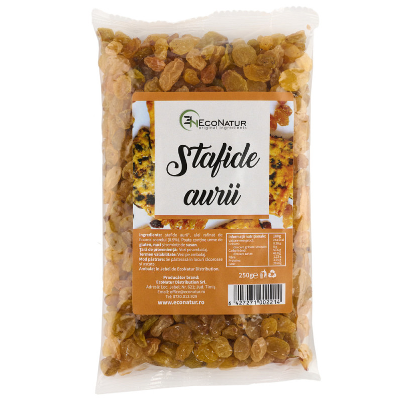 Stafide aurii 250g Econatur