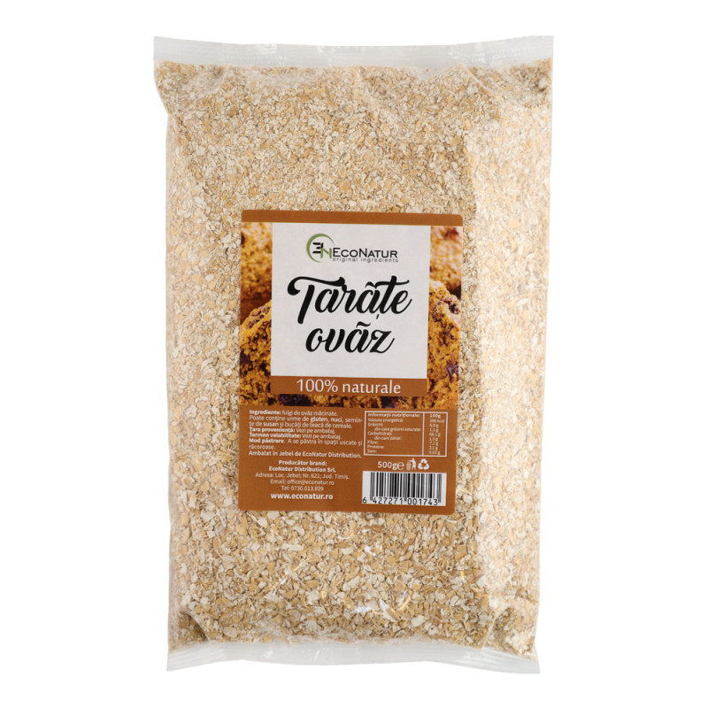 Tarate de ovaz 500g EcoNatur