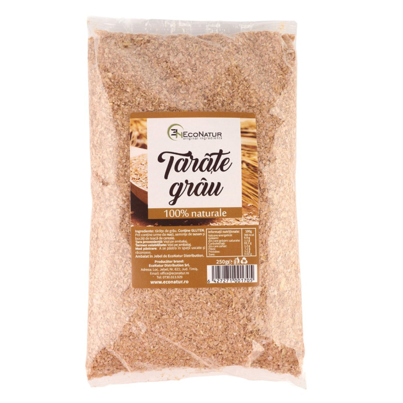 Tarate de grau 250g EcoNatur