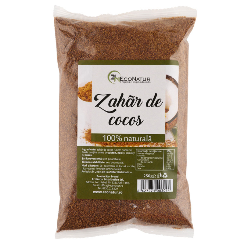 Zahar de cocos 250g EcoNatur