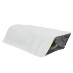 Pungi stand up albe 20X30X8CM reutilizabile cu fermoar (set 100buc) Pungi stand up albe 20X30X8CM reutilizabile cu fermoar (set 100buc)