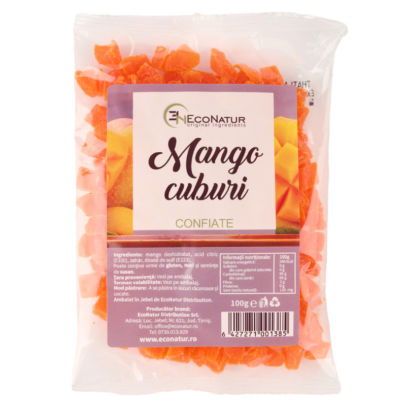 Mango cuburi 100g EcoNatur