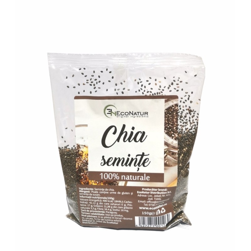 Seminte chia 150g Econatur